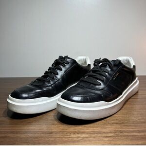 Cole Haan Black Leather Sneakers